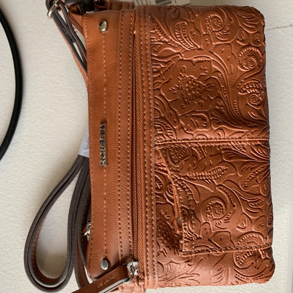 Rossetti Brown Crossbody Bag